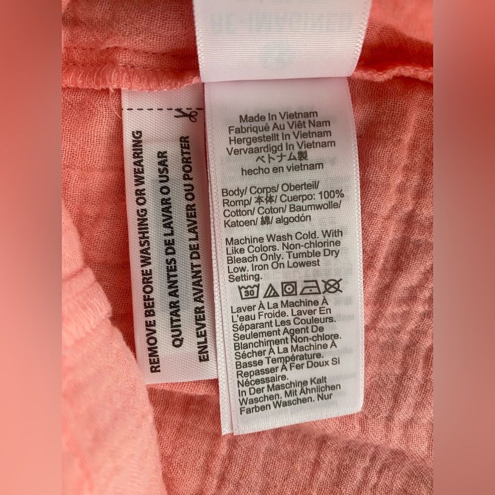 J. Crew  Womens Sleeveless Belted Gauze Midi Dress Pink  Size 2 Pockets Zip - Picture 10 of 15